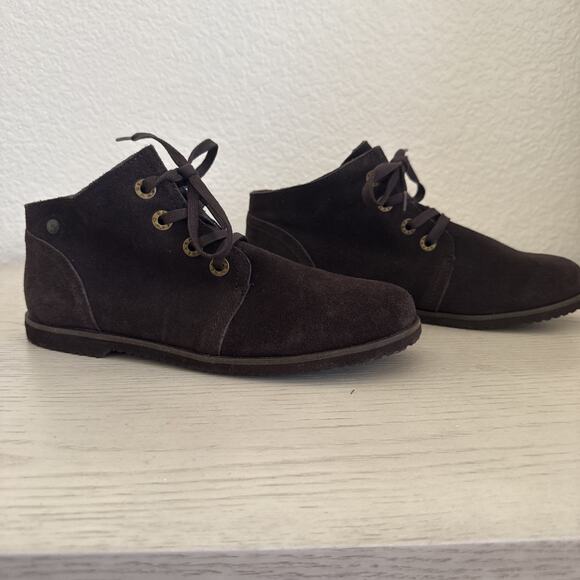 Women's Bearpaw Skye Chukka Boots in Black Size 8 - Picture 1 of 7